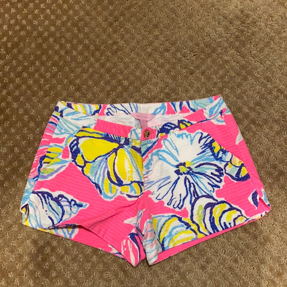 Buttercup waffle shorts